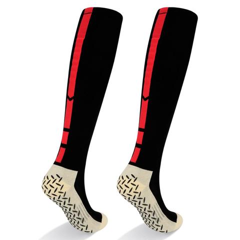 YUEDGE Cushion Non-slip Breathable Thick Knee High Long Soccer Socks Football Socks Stocking Training Sports Socks ► Photo 1/6