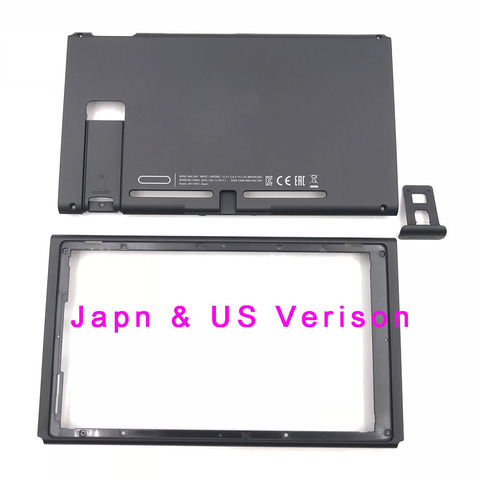 Replacement Black Hard Housing Shell Case Part for Switch NS NX Console Front Back Faceplate ► Photo 1/1