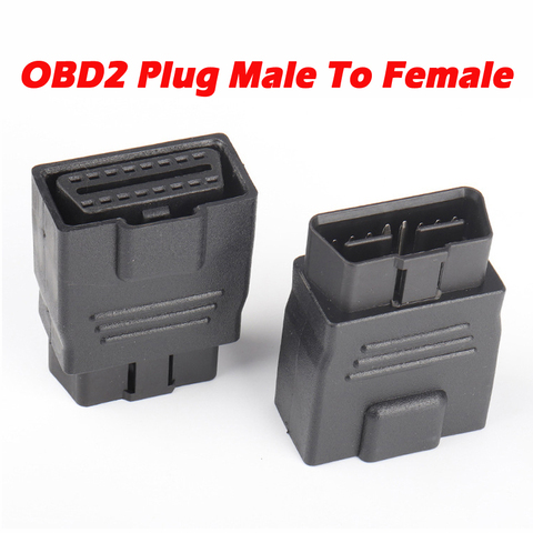 OBD2 Plug Extension Cord 16Pin Full Power Adapter 12V 24V Car Truck Driving Computer Tester Universal Auto Scanner OBD Socket ► Photo 1/6