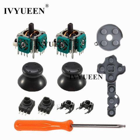 IVYUEEN 11 in 1 Analog Stick Sensor Potentiometers + Thumb Sticks LT RT Trigger Switch Button for Microsoft Xbox 360 Controller ► Photo 1/6