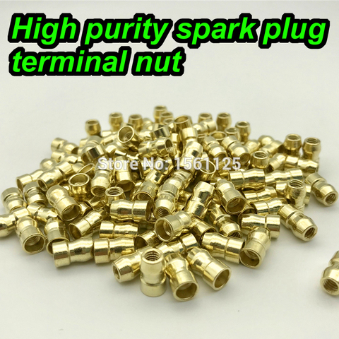 10PCS/LOT high quality terminal nut spark plug screw cap copper ► Photo 1/1