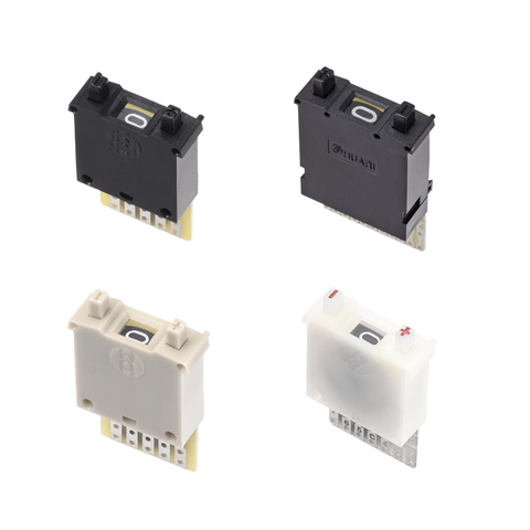 uxcell 10/20Pcs DIP Switch BCD Code Thumb wheel Switch KM2 0-9 Digital Black/Cream Color/White 30x18x8/40x24x10 mm ► Photo 1/1
