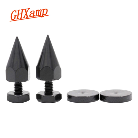 GHXAMP 4 Sets M6*40mm Speaker Stand Spikes Foot Pad For Subwoofer Bookshelf Speaker Suspension Amplifier CD Player Carbon Steel ► Photo 1/6