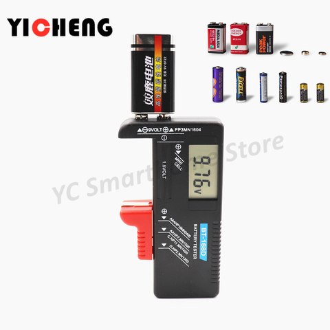 BT-168D Battery Tester Digital Battery Tester  Battery capacity tester BT168D ► Photo 1/5