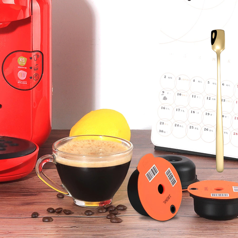 New Produce Refillable Coffee Capsules Eco-Friendly Compatible With B 0sch Machine Tassim 0 Coffee Pod Crema Maker Wholesale ► Photo 1/6