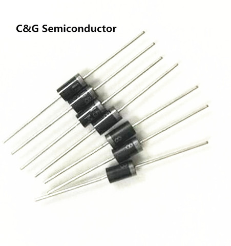 10PCS SR5100 5A 100V  DIP schottky diode ROHS ► Photo 1/1