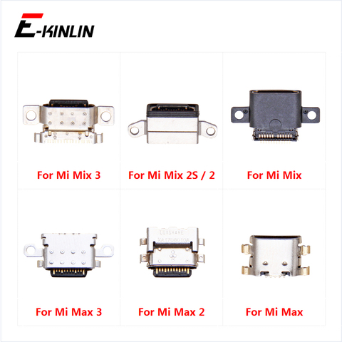 Type-C Charge Charging Plug Dock Micro USB Jack Connector Socket Port For XiaoMi Mi Max Mix 3 2S 2 ► Photo 1/6