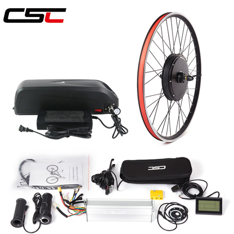 Electric bike Conversion Kit 36V 48V 250W 350W 500W 1000W 1500W 20 24 26 27.5 28 29in 700C bike EBike hub Motor Wheel Bluetooth ► Photo 1/6