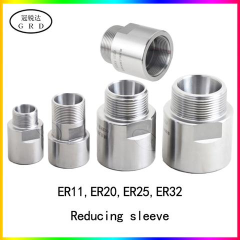 Adapter Transition Joint ER11 16 20 25 32 Transfer head for Engraving Machine Spindle Reducing Sleeve Extension Connecting Parts ► Photo 1/6