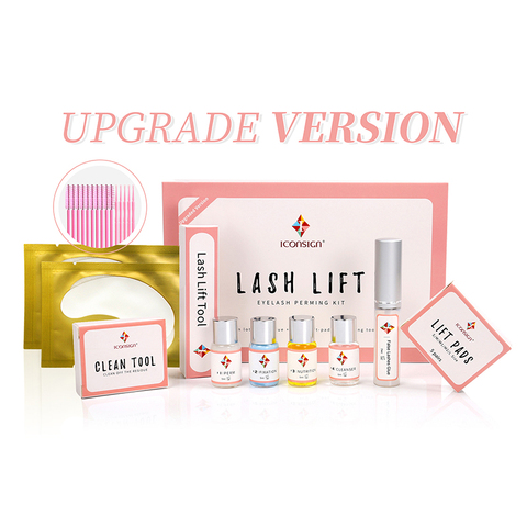Upgrade Version Iconsign lash lift kit eyelash lifting set full professional eyelash lift make up for eyelash growth ► Photo 1/6