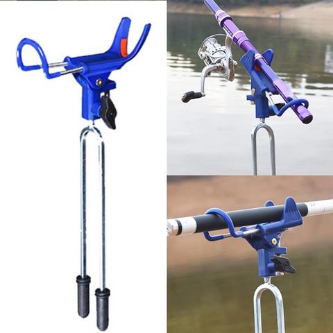 360 Degrees Adjustable Stainless Steel Fishing Rods Holder Bracket Fish Tool ► Photo 1/6