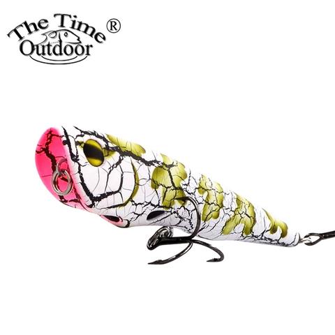 THETIME Brand JS90 Popper Fishing Lures 90mm/12g Topwater Poppers