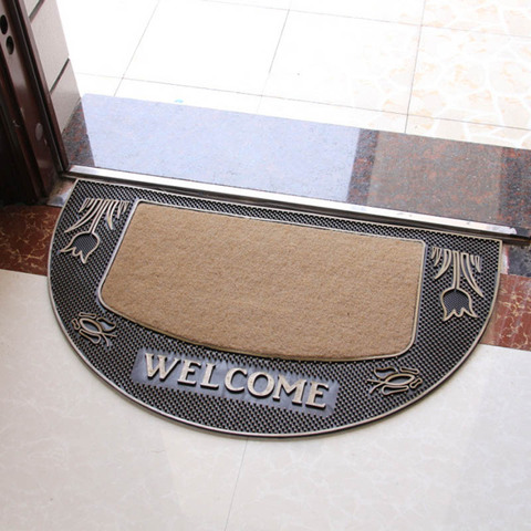 European Style Rubber Door Mat Luxurious Anti Slip Bedroom Home Entrance Doormat Kitchen Carpet Bath Rugs Home Decoration ► Photo 1/6