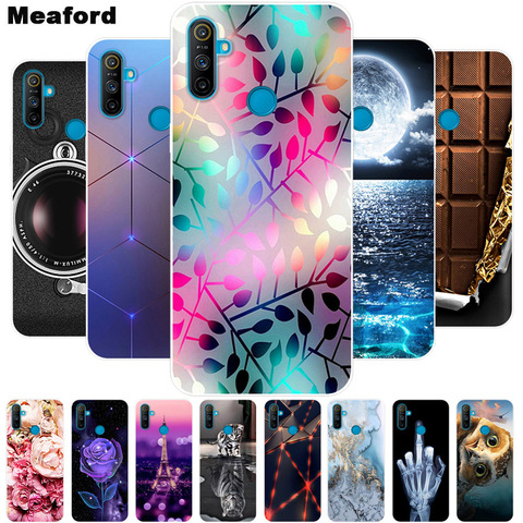 For Oppo Realme C3 Case Shockproof Soft silicone TPU Back Cover For Oppo Realme C3 Phone Cases Realme C3 Case 6.5