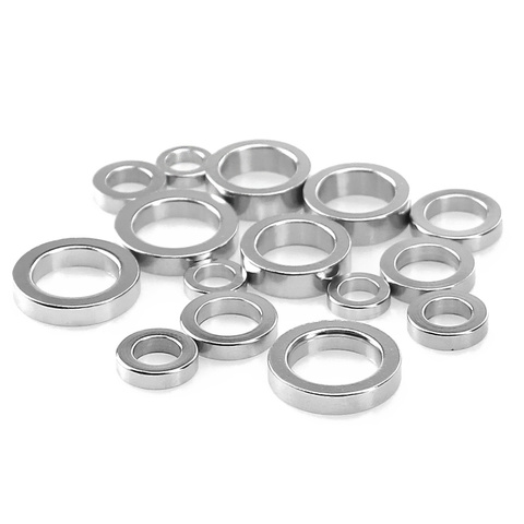 10pcs/lot 8 10 12 14 16mm Stainless Steel Round Big Hole Bead Loose Spacer Beads for DIY Jewelry Making Wholesale Accessories ► Photo 1/6