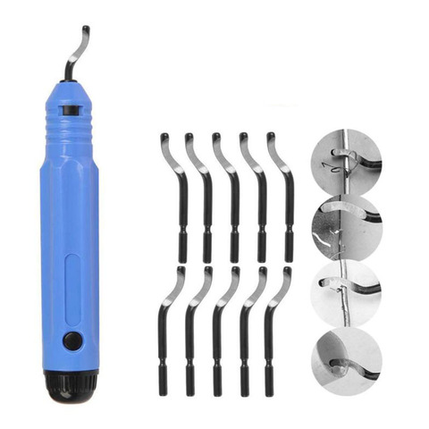 Deburring Tool Deburring cutters 360 Degree Rotated Design Burr Remover Set for Steel Metal Aluminum Copper Plastic ► Photo 1/6