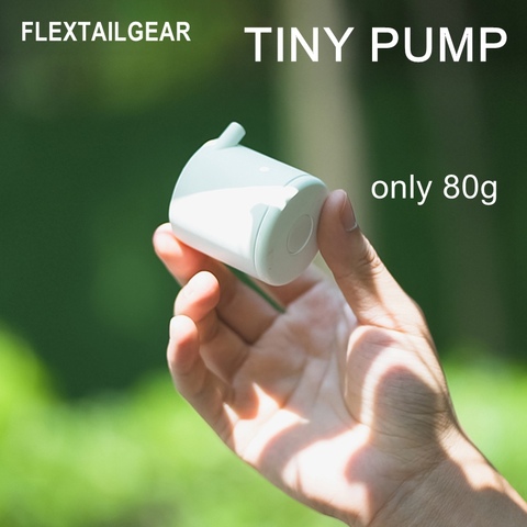 FLEXTAILGEAR Air PumP TINY Portable Rechargeable Ultralight Inflate for Sleeping Pad Camping Mattress Mat Swimming Ring Boat ► Photo 1/6