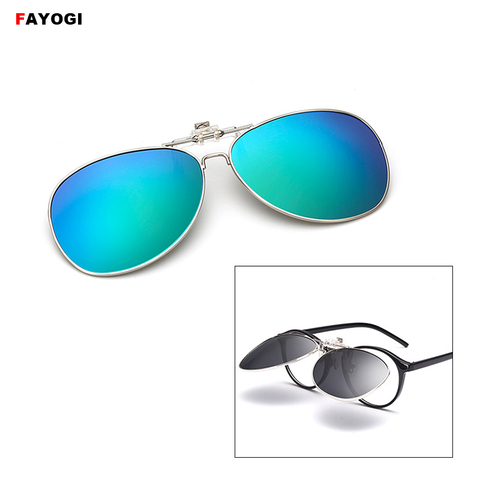 SGC06 Polarized Clip On Sunglasses Anti-UV Near-Sighted Cycling Driving Sunglasses Clip Fishing Flip Up Eyewear Sun Glasses Clip ► Photo 1/6