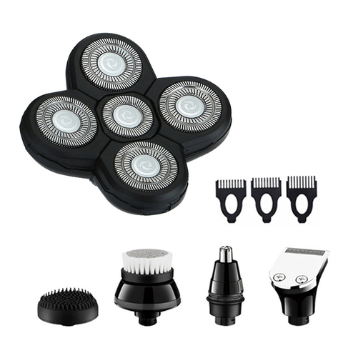 Replacement Electric Shaver Head Nose Trimmer Sideburns Knife Facial Cleansing Sponge Brush Independently Cutter Floating Head ► Photo 1/6