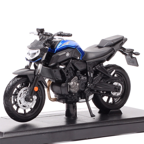 1/18 Scale Maisto 2022 Yamaha MT-07 Model Motorcycle Diecasts & Toy Vehicles YZR-M1 Bike YZF R1 R6 Road Star Racing Of Kids Gift ► Photo 1/6