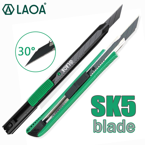 LAOA Sharp Wallpaper Knife Acute Angle Blade Cutting paper Tools Art knife ► Photo 1/6