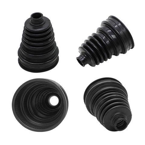 4PCS Black Universal Silicone CV Constant-velocity Dust Cover Joint Boot Drive Shaft Universal Strong Elasticity Cars Tools ► Photo 1/6