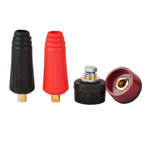 Europe Welder Quick Fitting Male Cable Connector Socket DKJ 10-25 50-70 Adaptor E5BB ► Photo 1/5