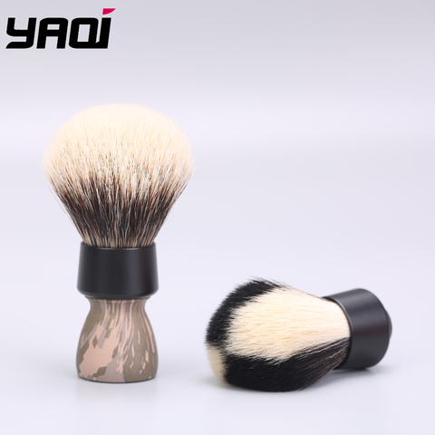 Yaqi Two -in - one Knots Shaving Brush With Synthetic Knot And Two Band Knot ► Photo 1/6