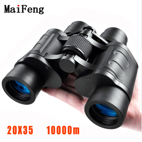 Maifeng 10000m HD binoculars Professional Clarity BAK4 Prism FMC Glass Lens low light Night Vision Telescope For Outdoor Hunting ► Photo 1/6