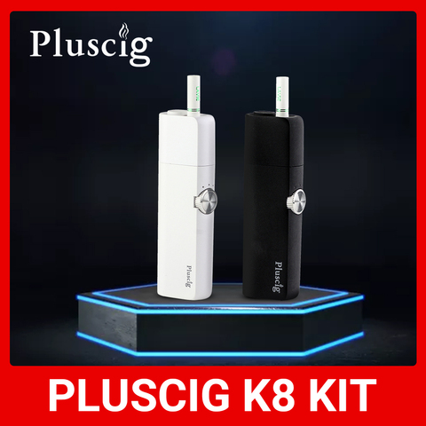 Cigarette Electronique Pluscig K8 Kit Vape Box Mod 3500mah Battery Fit For IQO Hookah  Heating Tobacco Dry Herb Electronic S5677 ► Photo 1/1