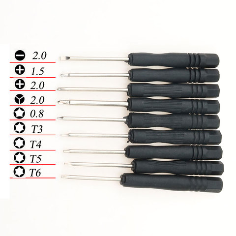 1pcs Mini Screwdriver 2.0+,2.0-,1.5+,2.0Y,T3,T4,T5,T6,0.8 Torx,Screw Driver Home DIY Hand Repair Tools ► Photo 1/6