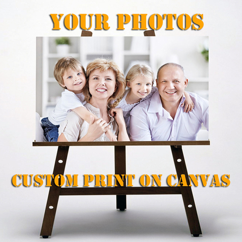 Custom Print on Canvas Poster Printing Canvas Wall Pictures Home Decoration Your Photo Giclee Oil Painting Pictures Unframed ► Photo 1/5