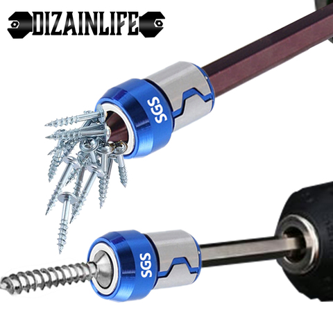 Magnetic Bit Holder Alloy Electric Screwdriver Head Magnetic Ring Bits Anti-Corrosion Strong Magnetizer for Phillip Drill Bit ► Photo 1/6