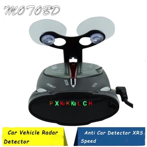 Mobile Speed Detection Radar Alarm Support English and Russian Radar Detector Voice Announcement XRS Trap Warning Antiradar ► Photo 1/6