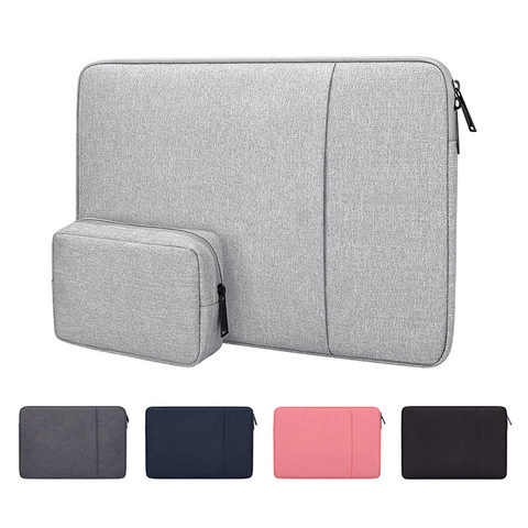 Waterproof Laptop Sleeve Bag 13 14 15 15.6 inch PC Cover For MacBook Air Pro Ratina Xiaomi HP Dell Acer Notebook Computer Case ► Photo 1/6