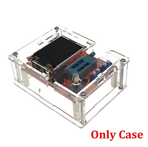 Acrylic Transparent Case Shell for TFT GM328 Transistor Tester Diode LCR ESR Meter PWM Square Wave DIY Kit Only Case ► Photo 1/6