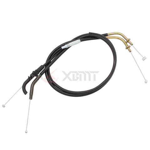 Motorcycle Steel Wire Throttle Cable For Kawasaki ER-6N ER6N ER-6F ER6F ► Photo 1/6
