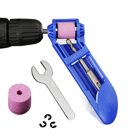 1 Set Corundum Grinding Wheel Drill Bit Sharpener Titanium Drill Portable Drill Bit Powered Tool Parts 2022 ► Photo 1/6