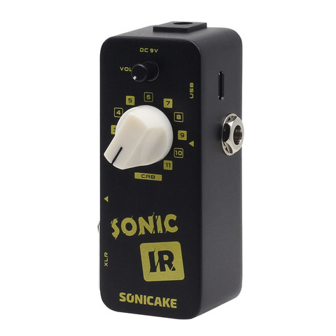 SONICAKE Sonic IR Speaker Cabinet Simulator Impulse Response Loader Guitar Bass Effects Pedal QSS-12 ► Photo 1/6