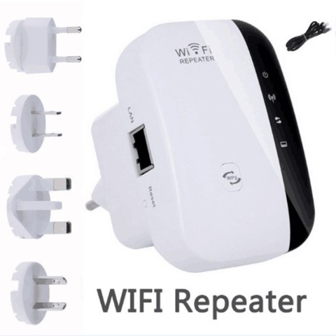 2.4 GHz Wireless 300Mbps Wi-Fi 802.11 AP Wifi Range Router Repeater Extender Booster Easy for Installation ► Photo 1/5