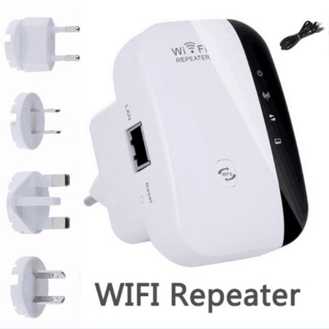 2.4 GHz Wireless 300Mbps Wi-Fi 802.11 AP Wifi Range Router Repeater Extender Booster Easy for Installation ► Photo 1/5