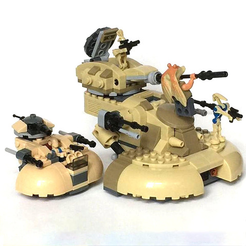 NEW Star Wars AAT Tank MOC Building Blocks Bricks DIY Toys for children Game Weapon Weapon Model Compatible with Space Plan ► Photo 1/6