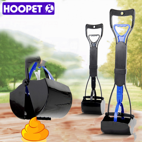 HOOPET Pet Dog Pooper Scooper Cat Waste Long Handle Cleaner Pick Up ► Photo 1/5