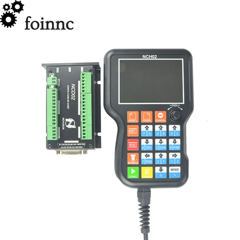Handheld offline CNC motion controller 3 axis 4 axis 5 axis G code USB handle remote button MPG for CNC engraving ► Photo 1/6