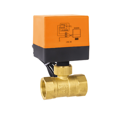 DN15/20/25 3 way motorized ball valve electric Three line two way control AC 220V LS'D Tool ► Photo 1/3