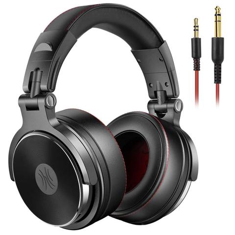 Oneodio Wired Headset Professional Studio Pro DJ Headphones With Mic Dual-Duty Cable HiFi Monitor Music Headset For Phone PC ► Photo 1/6