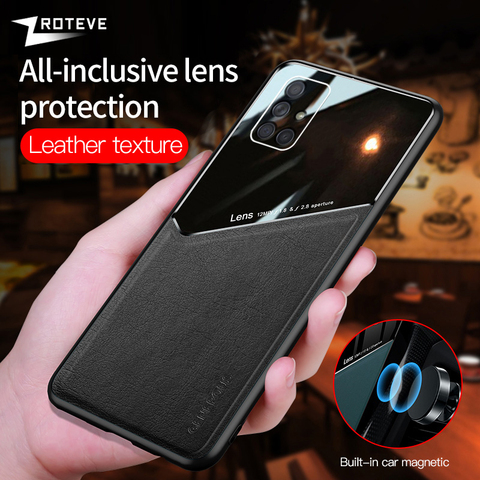 A71 Cover Zroteve Coque For Samsung Galaxy A51 A81 A31 A41 A21S M21 M31 M31S M51 A02 A02S A12 A32 A42 A52 A72 5G PU Leather Case ► Photo 1/6