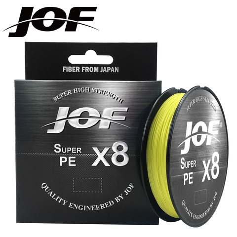 JOF X8 150M 300M 500M Braided Fishing Line 8 Strands MultiColor Multifilament Saltwater PE Line15 20 30 40 60 80 100LB ► Photo 1/6