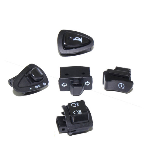 Motorcycle Start Switch Button Horn Light Turn Signal High Low Beam Button Switch for Honda Scooter ► Photo 1/6