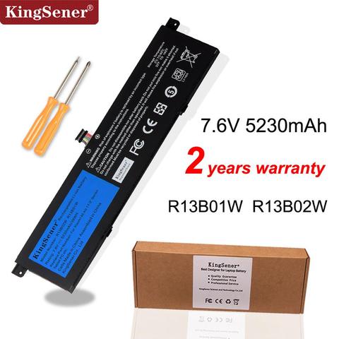 Kingsener 7.6V 5230mAh New R13B01W R13B02W Laptop Battery For Xiaomi Mi Air 13.3